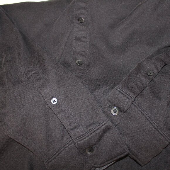 Marc Anthony, Black, Long sleeve shirt {FREE JEWELRY GIFT} - Picture 3 of 11